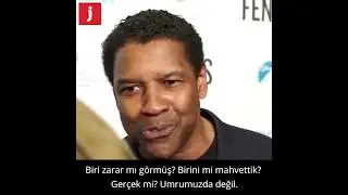 Danzel Washington&rsquo;dan gazeteci m&uuml;svettelerine ince ayar&hellip;