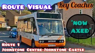 *Now Axed* | Route Visual | Key Coaches | Route 1 | Johnstone Centre-Johnstone Castle (and back)