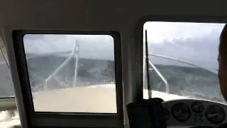 Small Boat + Big Sea = Ouch