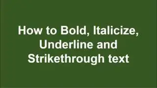 Microsoft Word 2016 Tutorial 2 Basic Text Formatting Part 1