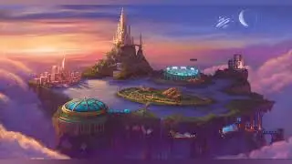 Floating Kingdom Moving Wallpaper Animation