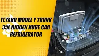 Tlyard Model Y Trunk 35L Hidden Huge Car Refrigerator