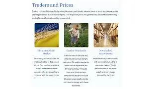 Ukraine Grain Transit Deal Presentation