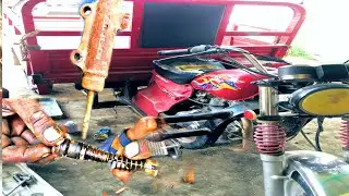 Loader rikshaw hydraulic master cylinder repairing || amazing technique of repairing rikshaw brake