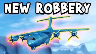 Roblox jailbreak new cargo plane robbery!!!
