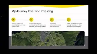 HOW TO BUILD WEALTH THROUGH LAND BANKING IN EMERGING MARKETS (LIVE) WEBINAR ! 