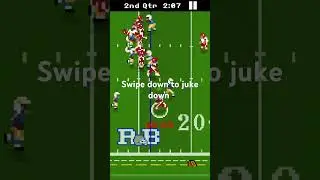 How to juke and dive in retro bowl #retrobowl ￼