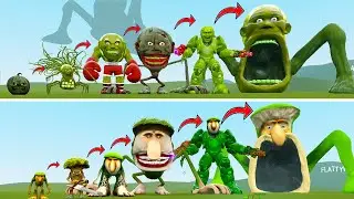 I DISCOVERED NEW EVOLUTIONS OF LINGANG MELON FAMILY VS MONSTER BRAINROT BRRBRR PATAPIM IN GARRYS MOD