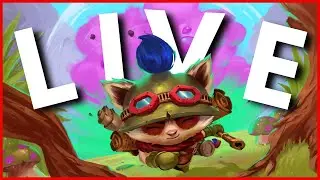 🟢LIVE - O melhor MONO TEEMO BR - Como N&Atilde;O jogar de TEEMO