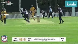 AW Green Shield Round 3 Highlights: Eastern Suburbs Cricket Club v University of NSW C.C.