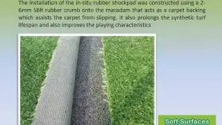 Sports Surfaces Insitu Rubber Shockpad