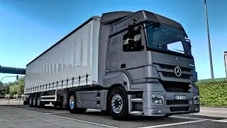 ETS2 (1.37) Mods Trucks: Mercedes Axor 1840 MP3 (2011) Gameplay