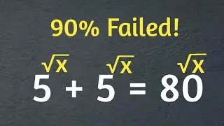 Math Olympiad | Hardest Math Problem in the World | Algebra Problem