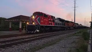 Ferromex SD70ACe (FXE 4015) Leader! BNSF Local Train - Webster Groves, MO