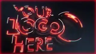 Neon logo animation youtube intro outro ( ID-0328 )