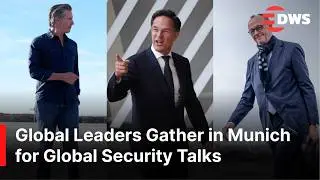 WATCH: Newsom, Rutte, Merz Among Leaders at Munich Security Conference 2026 | DWS News | AC1Z