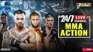 🔴 LIVE NOW: BRAVE CF 24/7 MMA Marathon | Non-Stop Fights & Exclusive Action!