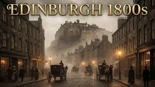 Edinburgh in the 1800s (AI Reconstruction)