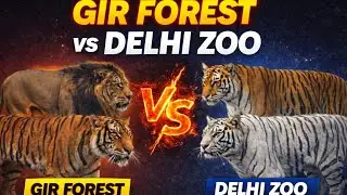 Gir Forest / Delhi Zoo 🦁🔥 #GirForest#DelhiZoo#Wildlife#Lion#Tiger