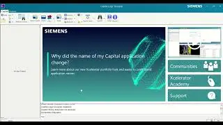 Siemens Capital wire harness - logic to harness synchronization
