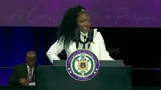 Rep. Jasmine Crockett | 84th Grand Conclave | Omega Psi Phi