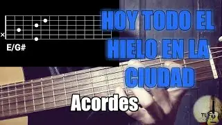 ➡ACORDES⬅ Hoy todo el hielo en la ciudad- Almendra 🎧🎸🎶🤔