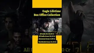 Eagle Lifetime Box Office Collection, Ravi Teja, Eagle Hit Or Flop #eagle #raviteja #shorts