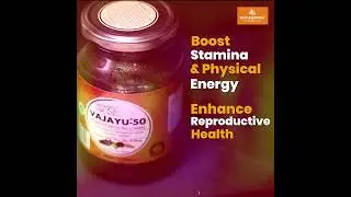 Vajayu Prash for Men | Ayurvedic Solution for Strength, Stamina & Vitality 🌿