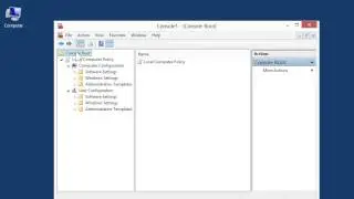Windows 8.0 Professional - Use the Microsoft Management Console