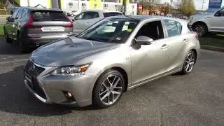 *SOLD* 2017 Lexus CT200h F-Sport Walkaround, Start up, Tour and Overview