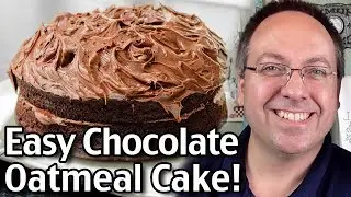 Easy Chocolate Oatmeal Cake Recipe! Yummy Chocolate Cake!
