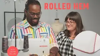 Serger School: Serger Rolled Hem