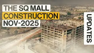 10th Floor Slab Concrete Work has been successfully completed at The SQ Mall