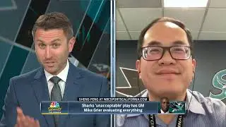 On Mike Grier's Team Meeting With the Sharks