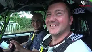 Guillaume Scellier et Julien Perrin au D&eacute;part du Rallye des Boucles Capelloises 2024