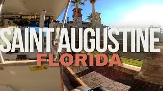 Saint Augustine, Florida | Walking Tour | 4K