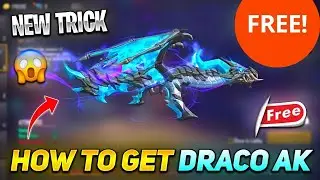 BLUE FLAME DRACO AK SKIN 1000% FREE  | FREE EVO GUN | REDEEM CODE | FASTEST FINGERS FIRST | GW ADNAN