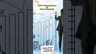 Best 5 Alternative of FD.  #shorts #investing #mutualfunds #alternative #financewithcamayank