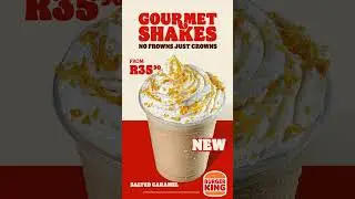 Salted Caramel Gourmet King Shake
