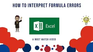 Interpret Formula Errors in Excel (Hindi)