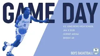 Jonesboro vs. Bryant High School - Boys Basketball - January 9, 2026