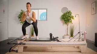 Flexion Pilates Equipment - S1 Oakwood Full Track Pilates Reformer