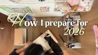 My 2026 journal set up: Making my In&rsquo;s and Out&rsquo;s list and vision board for 2026