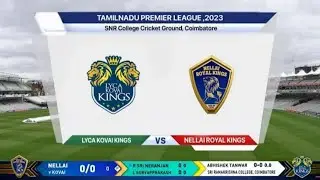 🔴TNPL Live Match Today: LKK vs NRK Live | Lyca Kovai Kings Vs Nellai Royal Kings | TNPL 2023 Live