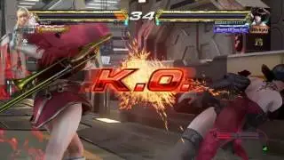 Tekken 7: (Ps4) Lili (Kiryu27) vs Eliza (BIGMAN1011111111) online match #7