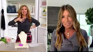 Diamonique x Jennifer Miller Mini Pave Heart Necklace w/ Box on QVC