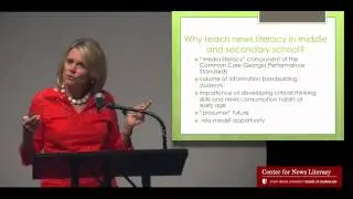 Sissel McCarthy - Service Learning Projects - News Literacy 2013 Leaders Conference