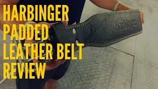 Harbinger Padded Leather Belt Review