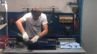 Последовательность разборки гидравлического домкрата salt bae style