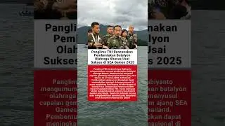 Panglima TNI Rencanakan Pembentukan Batalyon Olahraga Khusus Usai Sukses di SEA Games 2025